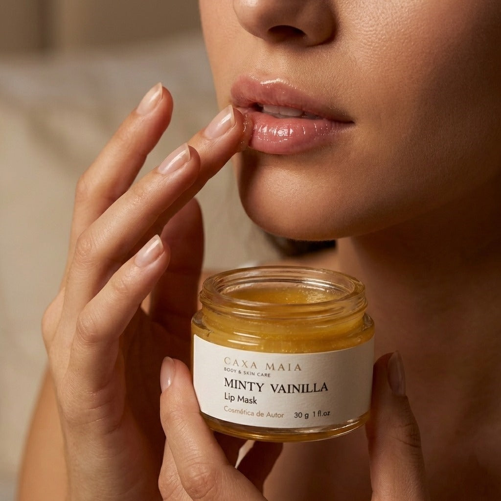 Lip Mask Minty Vanilla